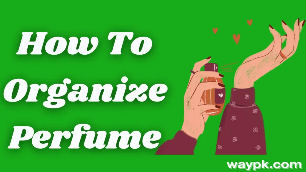 How To Organize Perfume