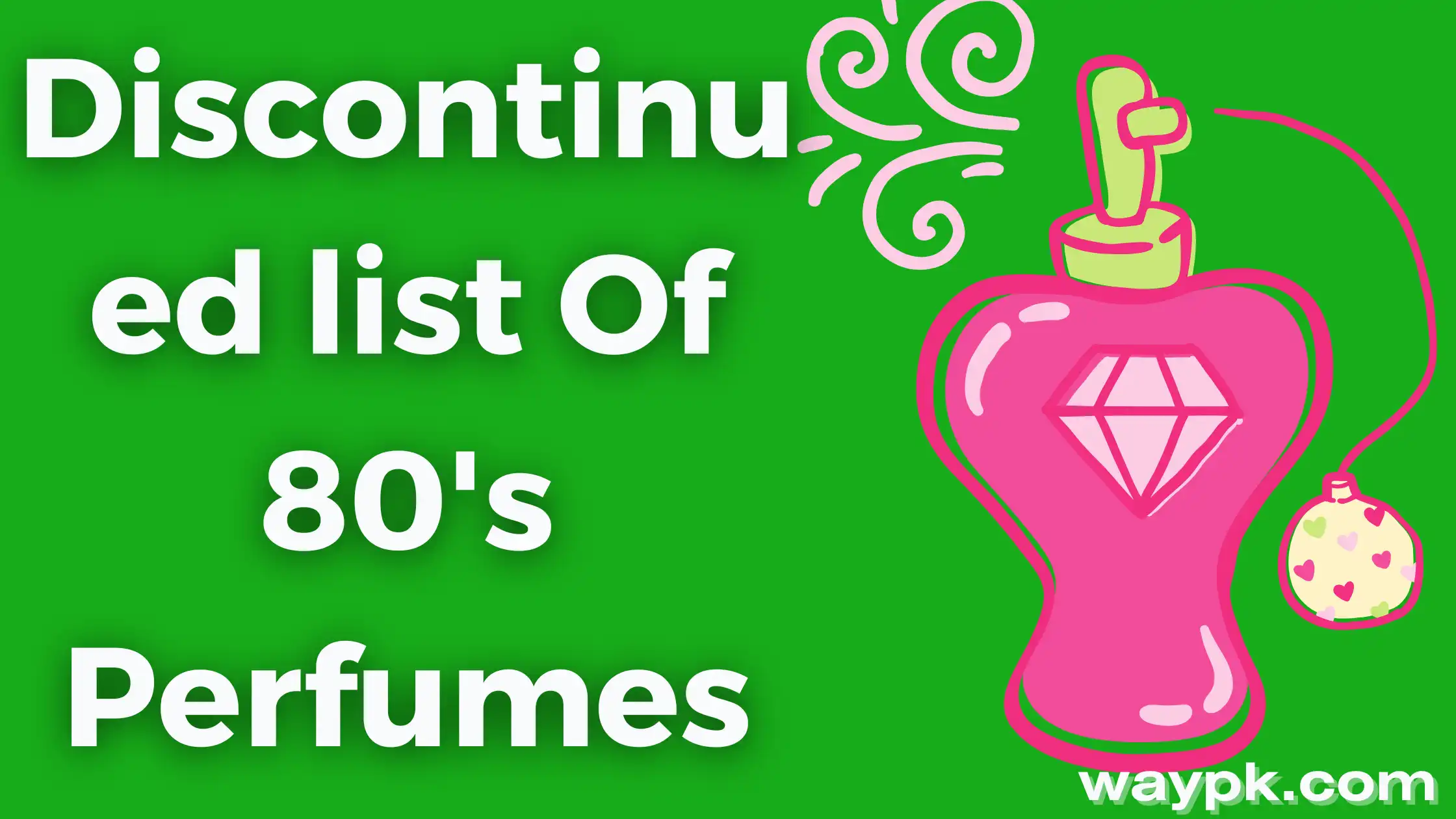 Discontinued list Of 80's Perfumes